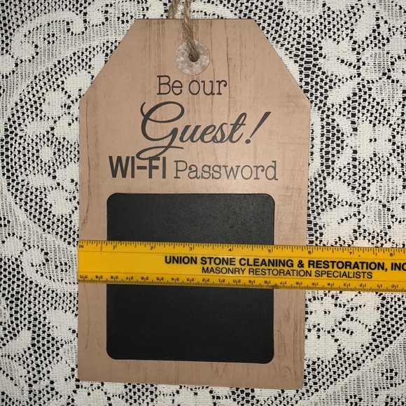 Wall decor sign. Brown and black board. - Picture 4 of 6